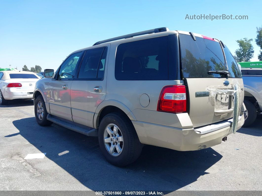 2008 Ford Expedition Ssv/xlt Beige vin: 1FMFU15588LA46951