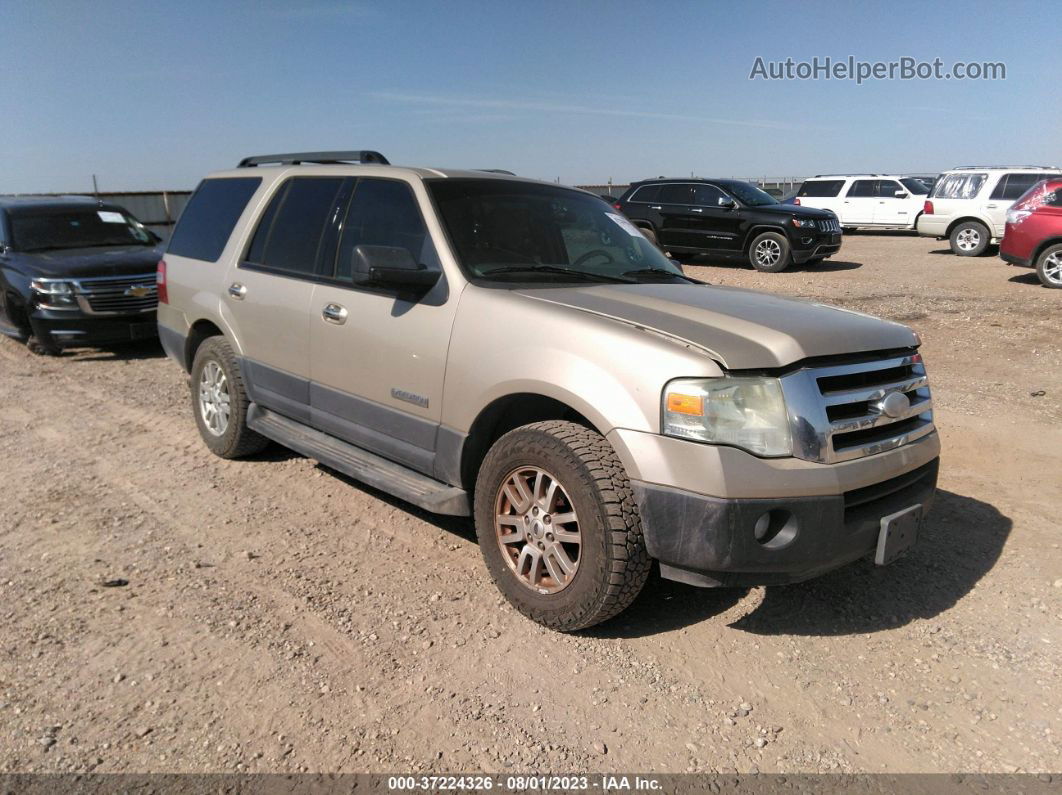 2007 Ford Expedition Xlt Gold vin: 1FMFU15597LA45757