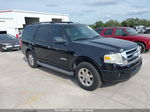 2008 Ford Expedition Xlt Black vin: 1FMFU15598LA08273