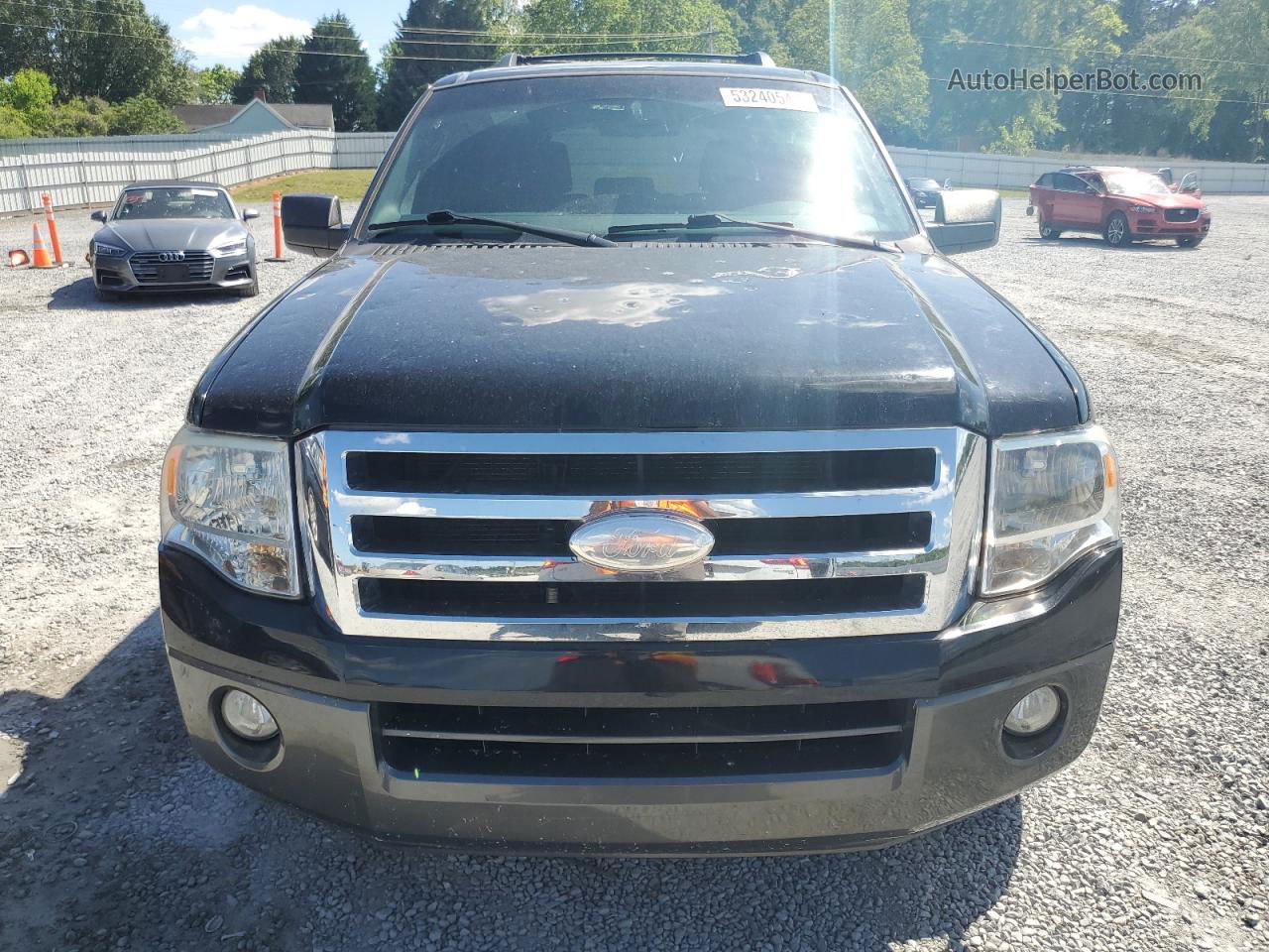 2007 Ford Expedition Xlt Black vin: 1FMFU155X7LA51602