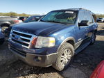 2007 Ford Expedition Xlt Blue vin: 1FMFU155X7LA82154