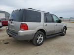 2003 Ford Expedition Xlt Silver vin: 1FMFU15L03LA72094