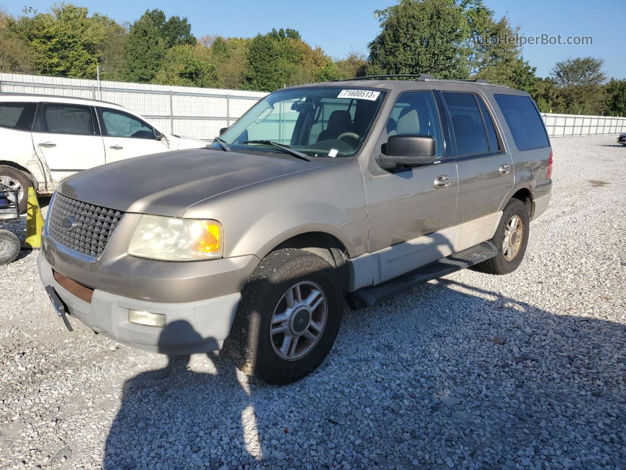 2003 Ford Expedition Xlt Gold vin: 1FMFU15L33LB45667