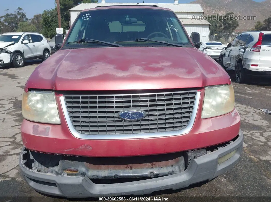 2003 Ford Expedition Xlt Красный vin: 1FMFU15L73LA64171