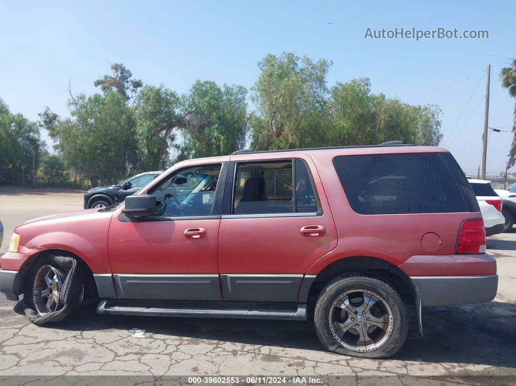 2003 Ford Expedition Xlt Red vin: 1FMFU15L73LA64171