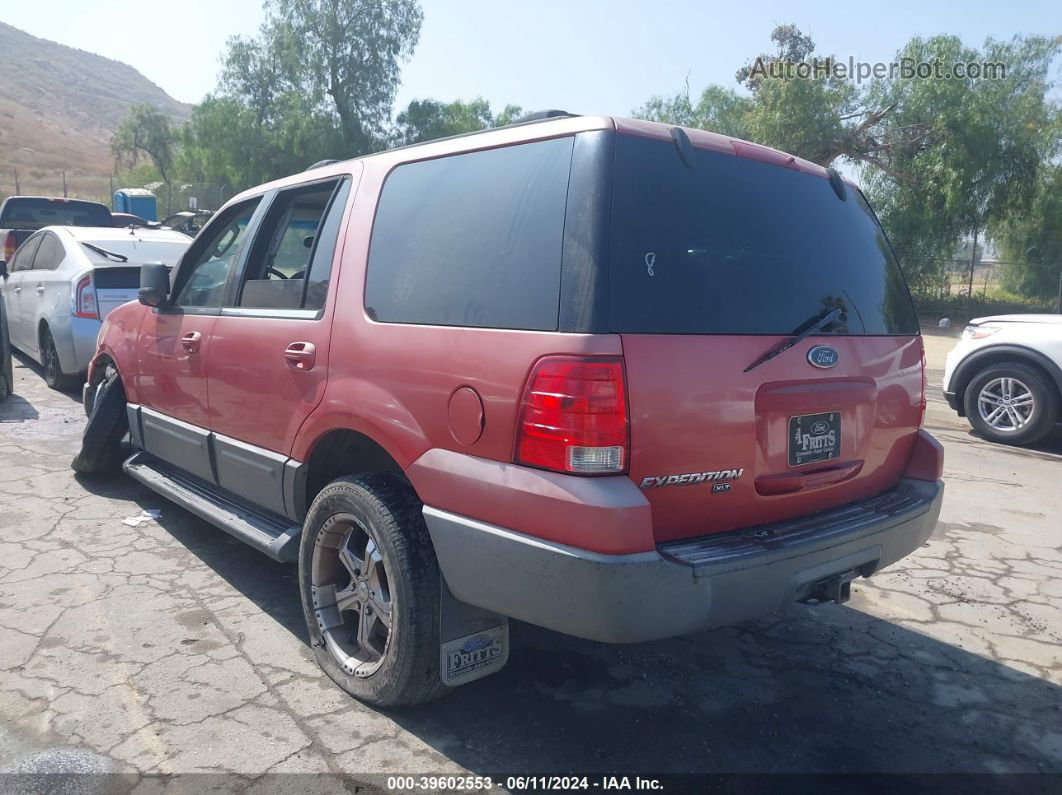 2003 Ford Expedition Xlt Red vin: 1FMFU15L73LA64171