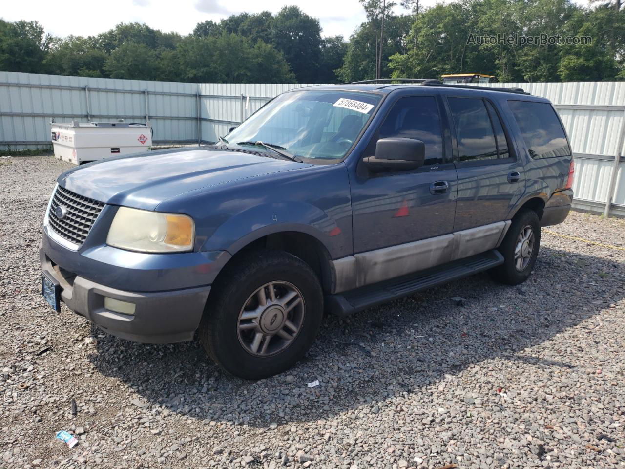 2003 Ford Expedition Xlt Blue vin: 1FMFU15L73LC55590