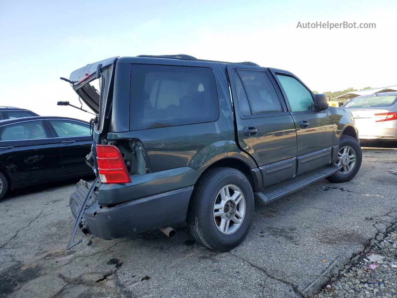 2003 Ford Expedition Xlt Green vin: 1FMFU15L93LB86174