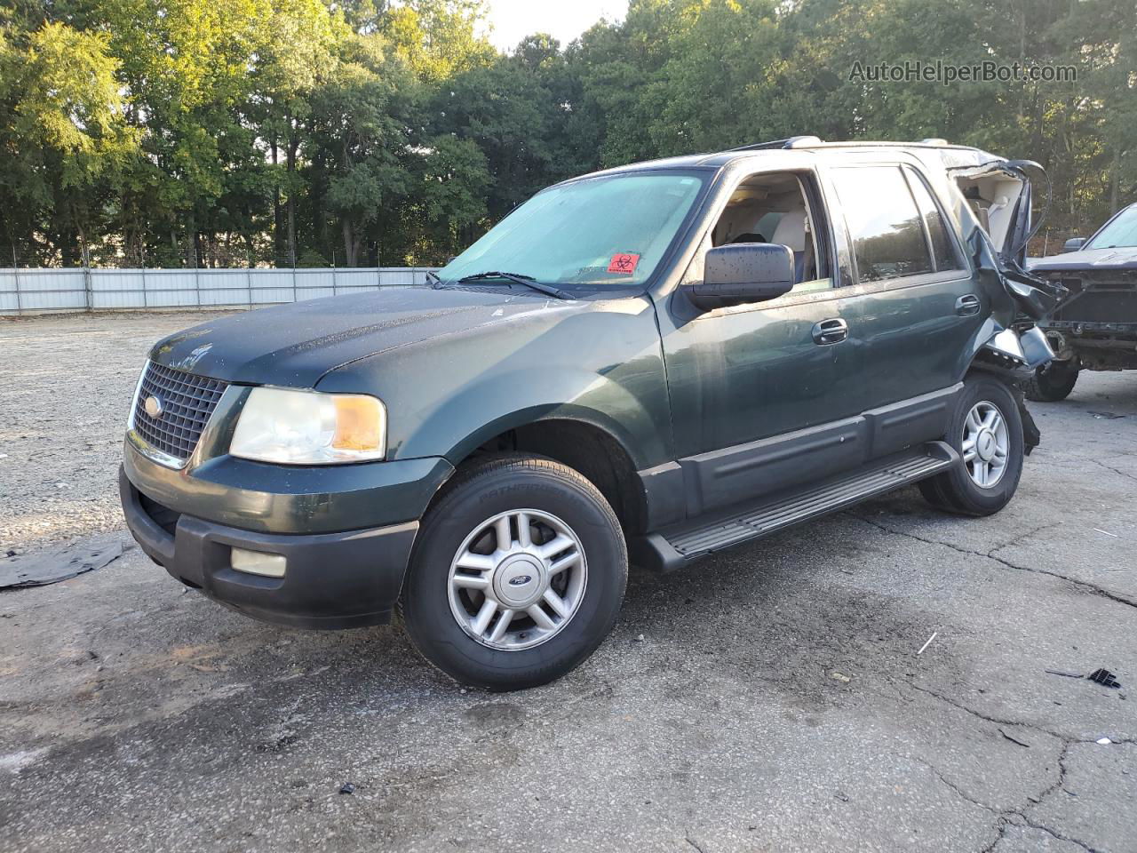 2003 Ford Expedition Xlt Green vin: 1FMFU15L93LB86174