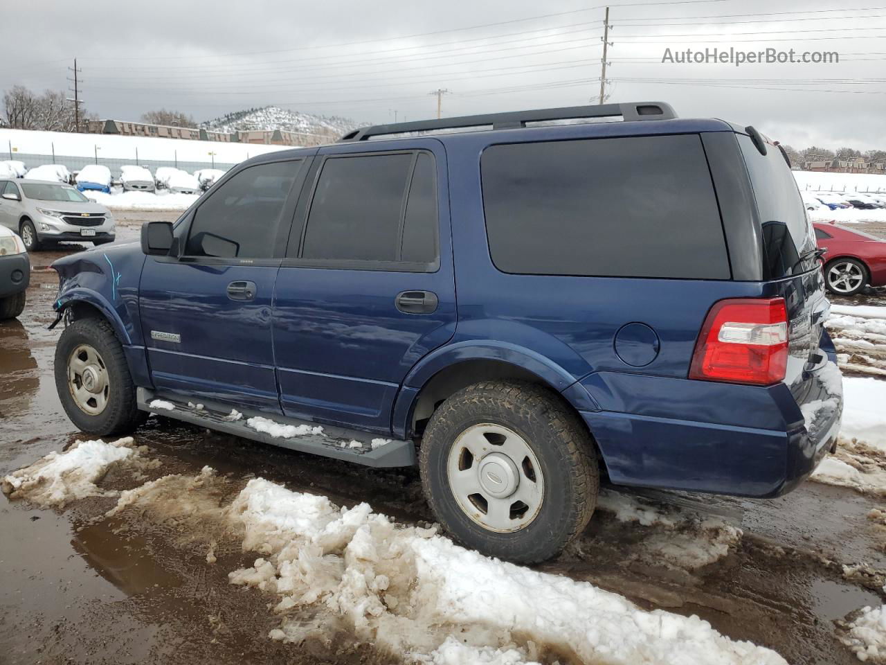 2008 Ford Expedition Xlt Blue vin: 1FMFU16508LA15661