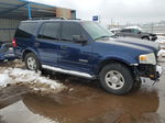 2008 Ford Expedition Xlt Blue vin: 1FMFU16508LA15661