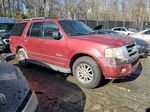 2008 Ford Expedition Xlt Red vin: 1FMFU16508LA25980