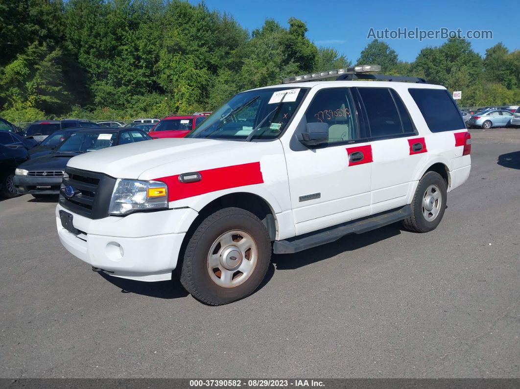 2008 Ford Expedition Ssv/xlt White vin: 1FMFU16508LA84849