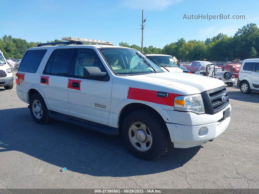 2008 Ford Expedition Ssv/xlt Белый vin: 1FMFU16508LA84849