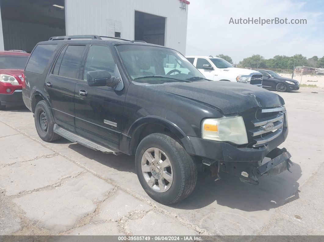 2008 Ford Expedition Xlt Black vin: 1FMFU16518LA45218