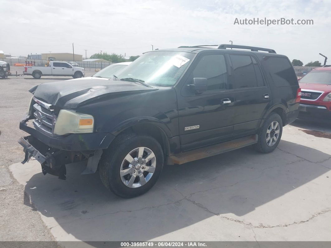 2008 Ford Expedition Xlt Black vin: 1FMFU16518LA45218