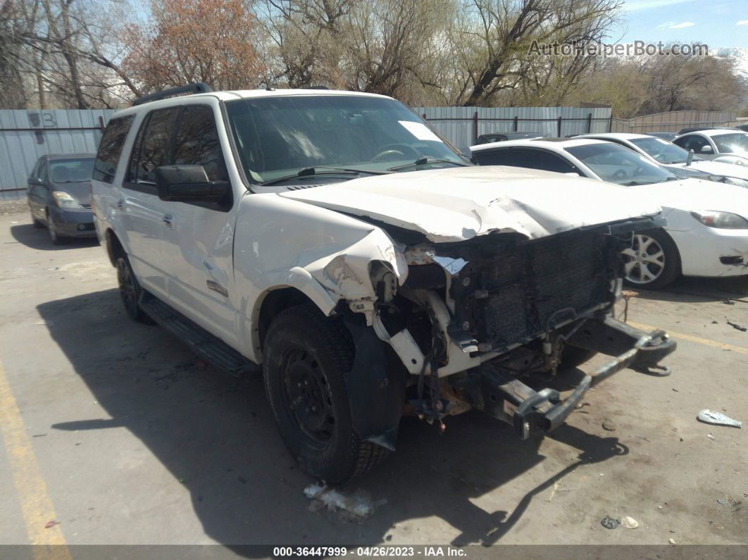 2008 Ford Expedition Ssv/xlt White vin: 1FMFU16518LA52833