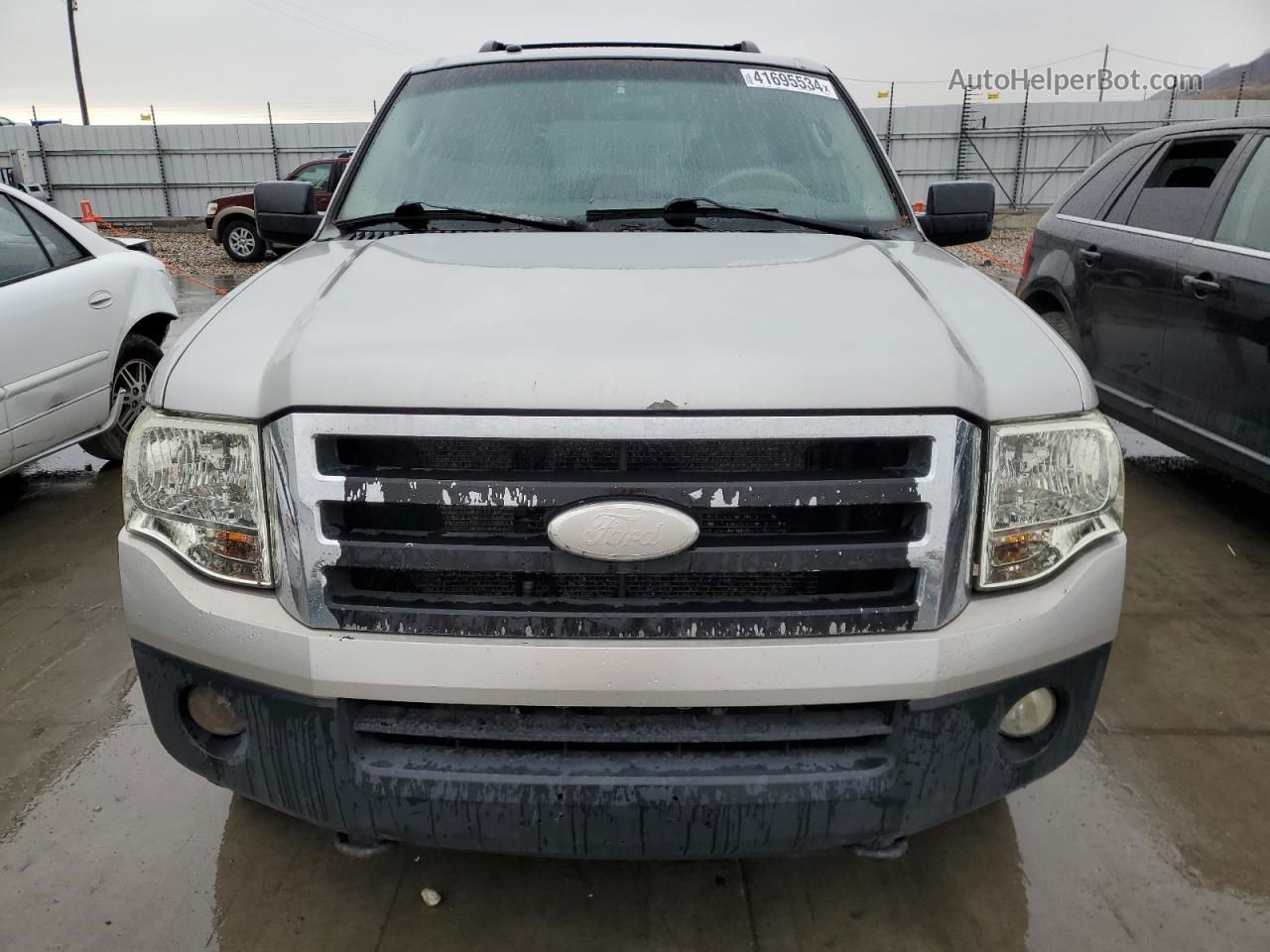 2007 Ford Expedition Xlt Silver vin: 1FMFU16527LA35456