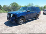 2008 Ford Expedition Xlt Blue vin: 1FMFU16528LA45602