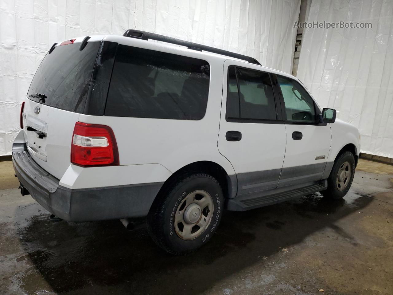 2007 Ford Expedition Xlt White vin: 1FMFU16547LA62738