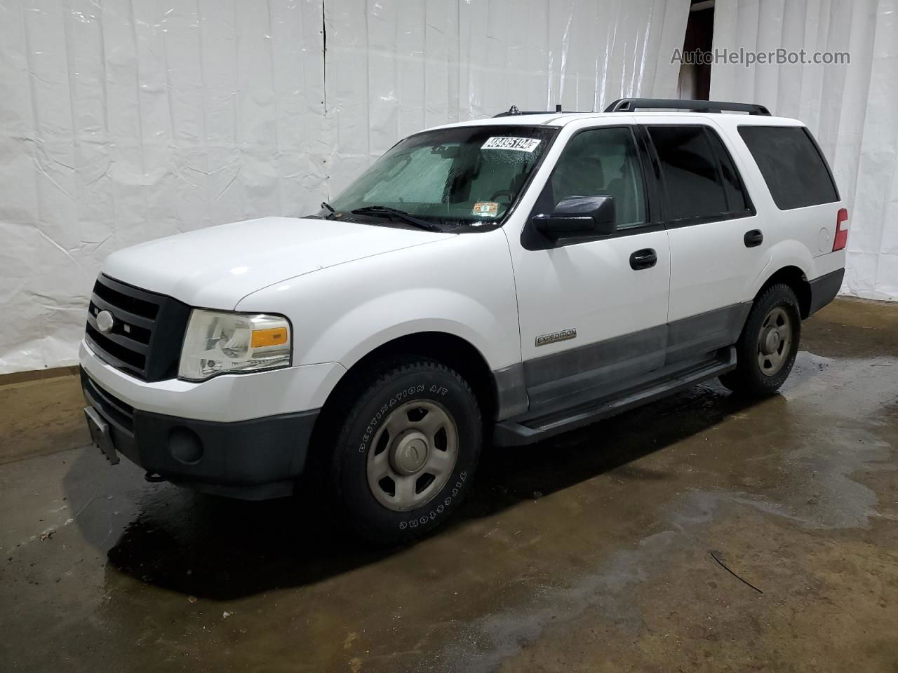 2007 Ford Expedition Xlt White vin: 1FMFU16547LA62738