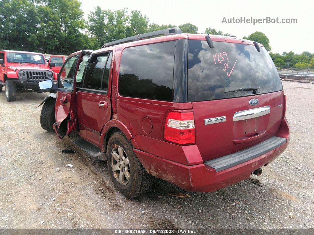 2008 Ford Expedition Ssv/xlt Maroon vin: 1FMFU16548LA03500