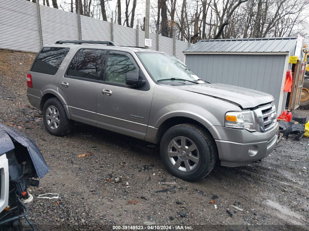 2008 Ford Expedition Xlt Beige vin: 1FMFU16548LA52826