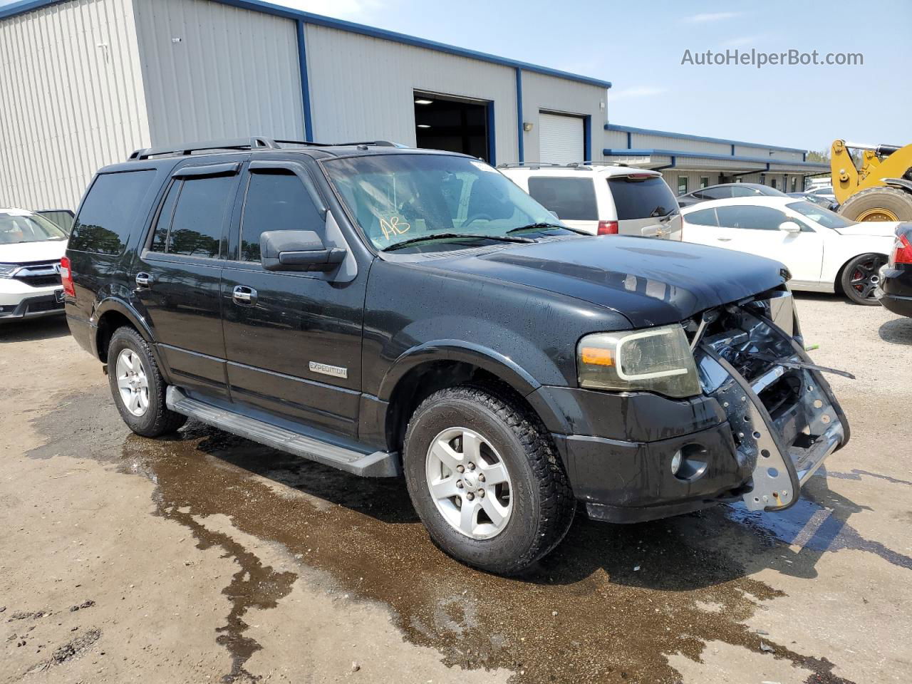 2008 Ford Expedition Xlt Black vin: 1FMFU16548LA53409