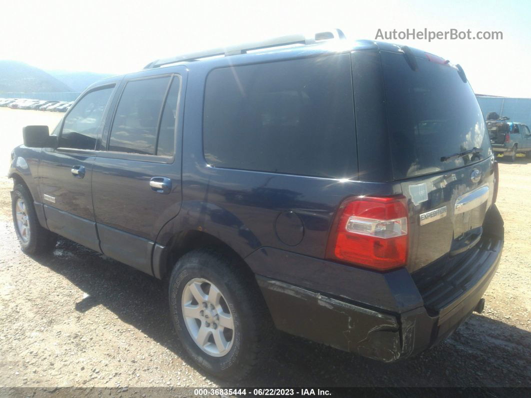 2007 Ford Expedition Xlt Blue vin: 1FMFU16557LA41638