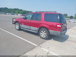 2007 Ford Expedition Xlt Red vin: 1FMFU16557LA88104
