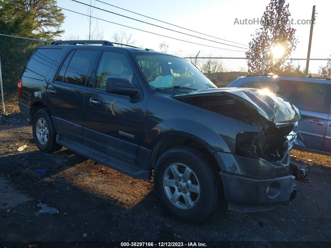 2007 Ford Expedition Xlt Gray vin: 1FMFU16567LA42703