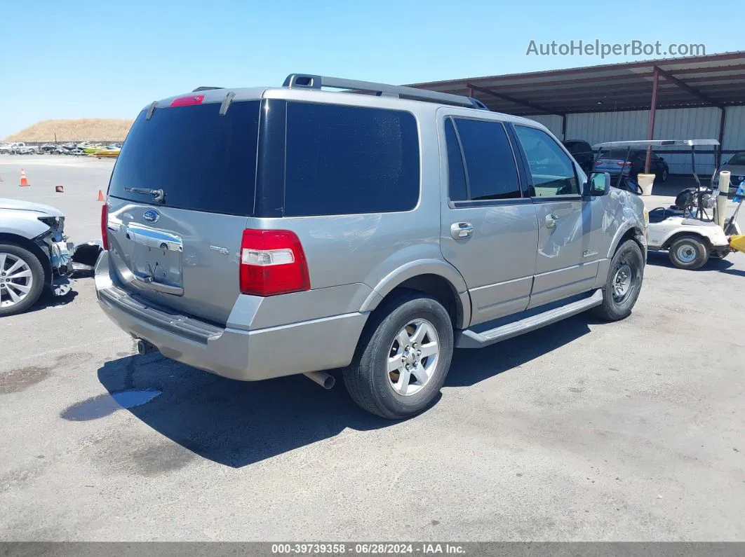 2008 Ford Expedition Xlt Gray vin: 1FMFU16568LA82376