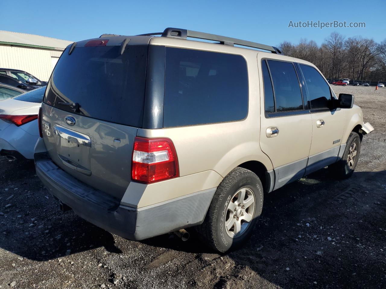 2007 Ford Expedition Xlt Кремовый vin: 1FMFU16577LA96768