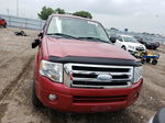 2008 Ford Expedition Xlt Red vin: 1FMFU16578LA42825