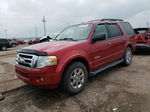 2008 Ford Expedition Xlt Red vin: 1FMFU16578LA42825