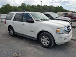 2008 Ford Expedition Xlt White vin: 1FMFU16578LA46423