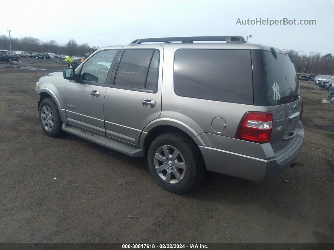 2008 Ford Expedition Xlt Silver vin: 1FMFU16578LA56451