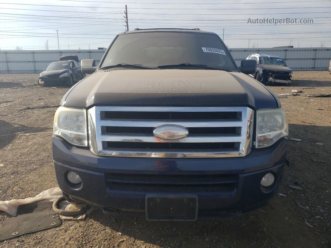 2008 Ford Expedition Xlt Синий vin: 1FMFU16578LA85920