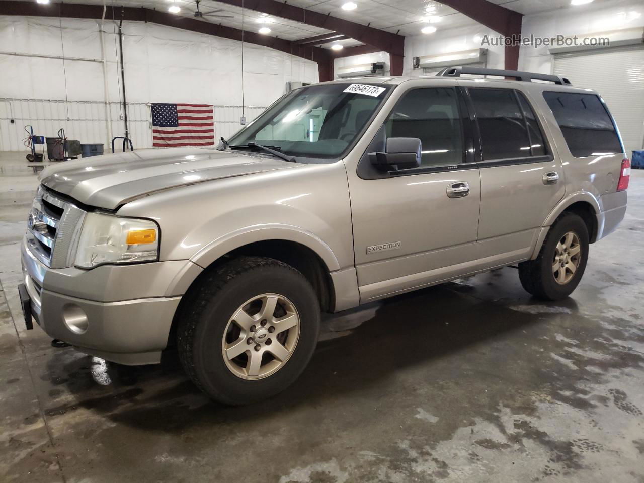 2008 Ford Expedition Xlt Tan vin: 1FMFU16578LA88512