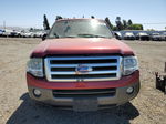 2007 Ford Expedition Xlt Red vin: 1FMFU16587LA56411