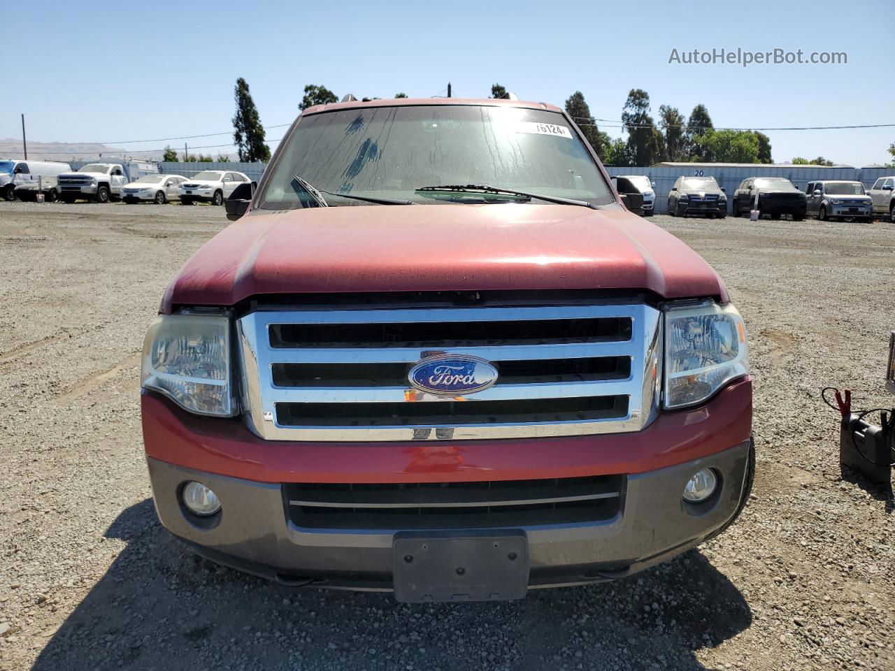 2007 Ford Expedition Xlt Red vin: 1FMFU16587LA56411
