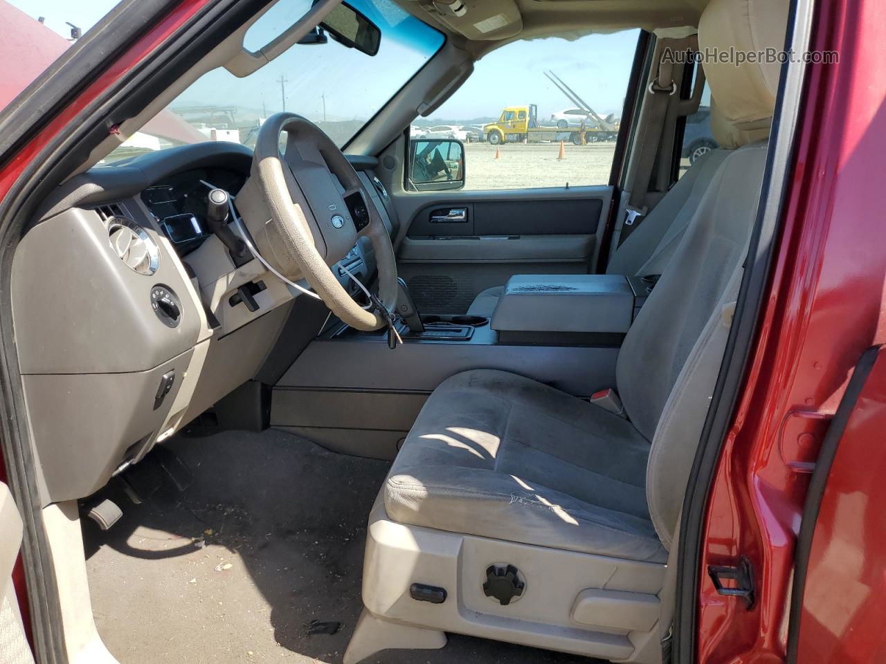2007 Ford Expedition Xlt Red vin: 1FMFU16587LA56411