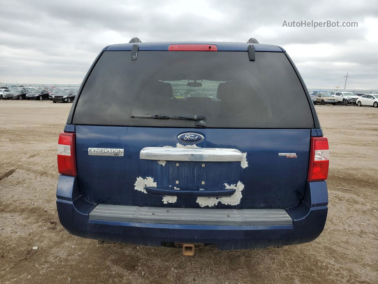 2008 Ford Expedition Xlt Blue vin: 1FMFU16598LA15660