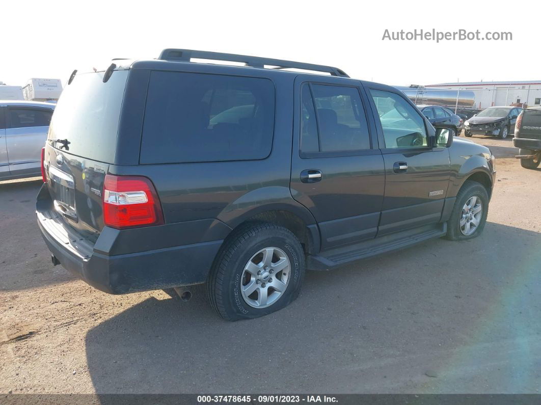 2007 Ford Expedition Xlt Gray vin: 1FMFU165X7LA11700