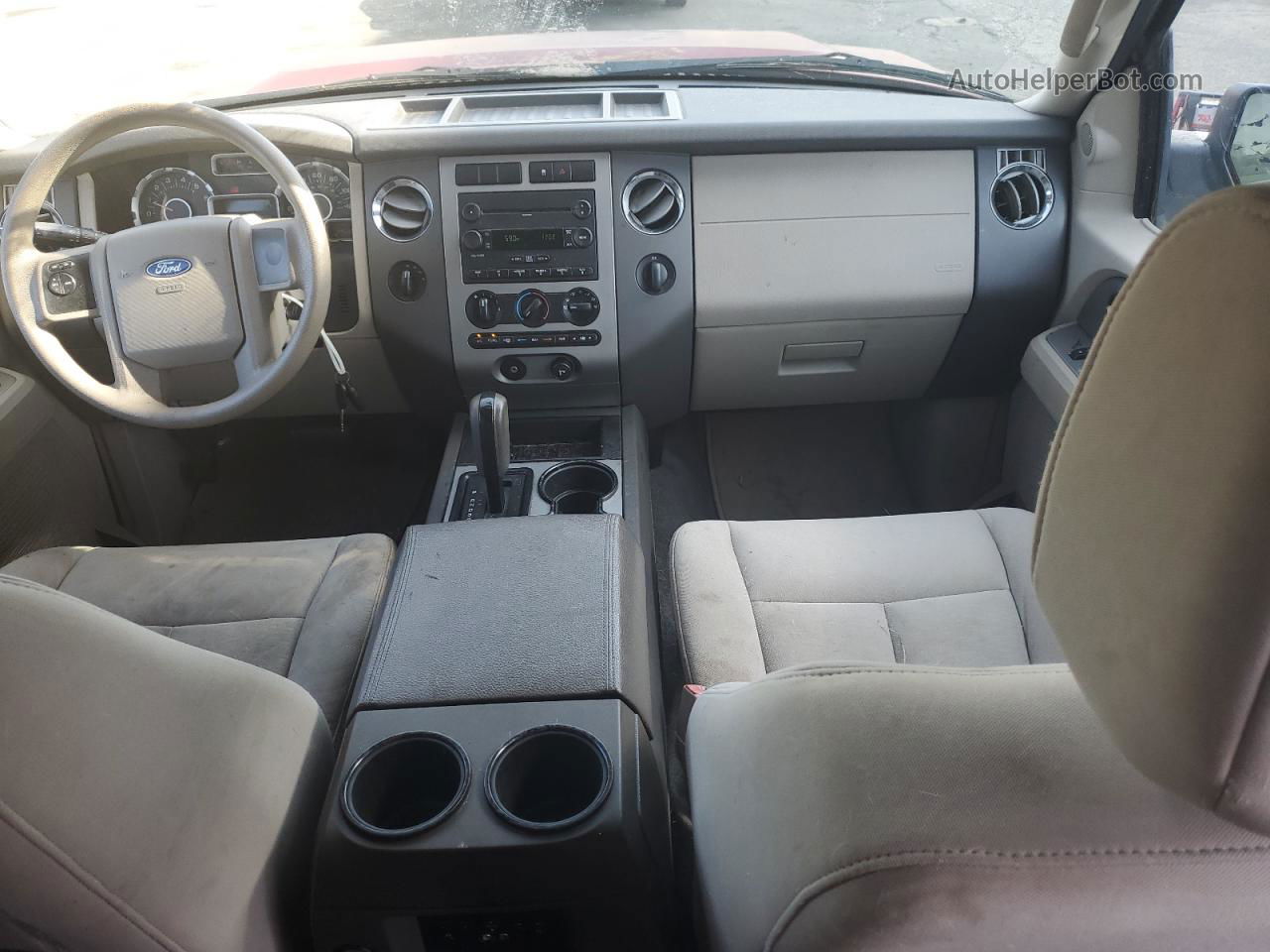 2007 Ford Expedition Xlt Темно-бордовый vin: 1FMFU165X7LA94545