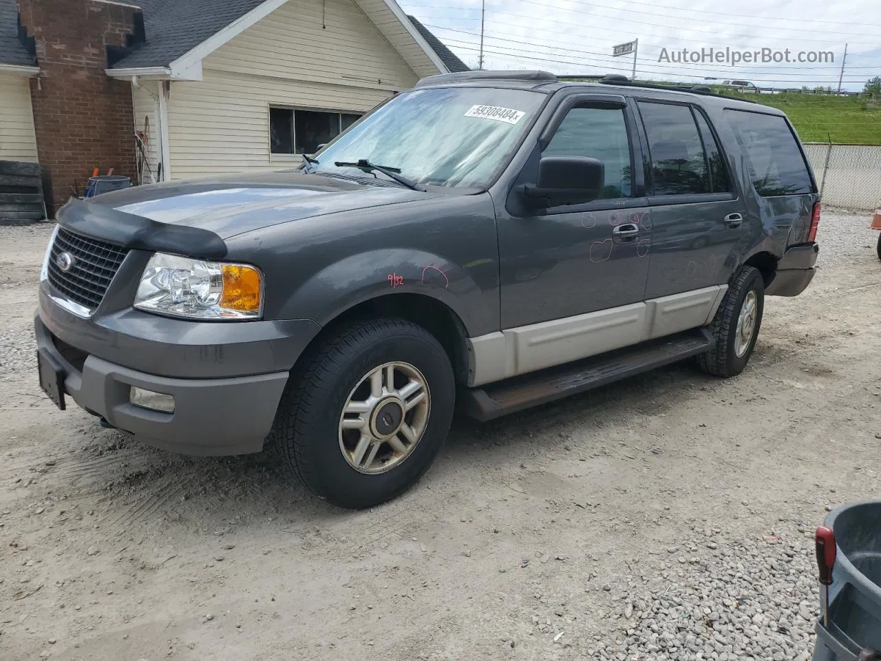 2003 Ford Expedition Xlt Gray vin: 1FMFU16L03LA98421