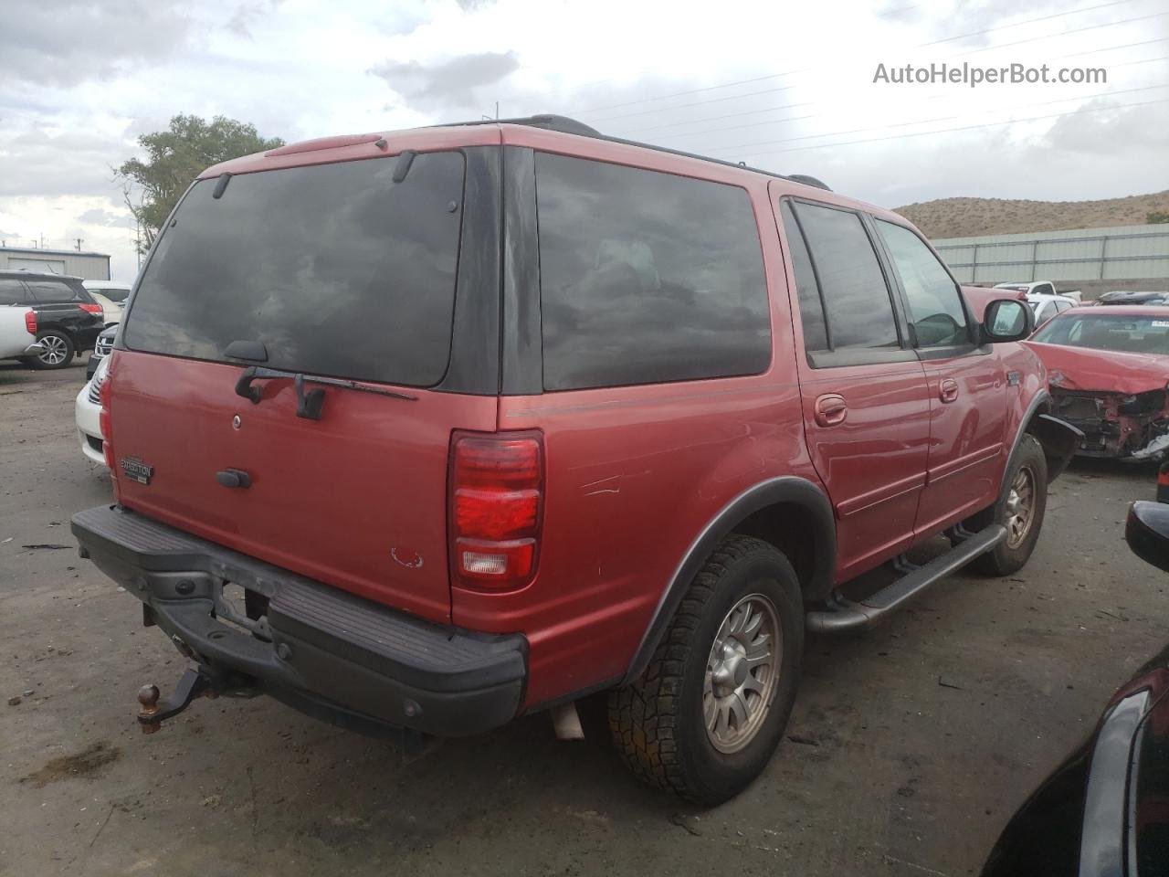 2000 Ford Expedition Xlt Red vin: 1FMFU16L0YLC37437