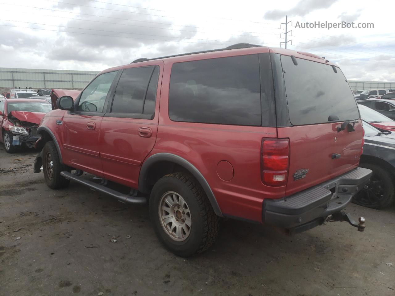 2000 Ford Expedition Xlt Red vin: 1FMFU16L0YLC37437