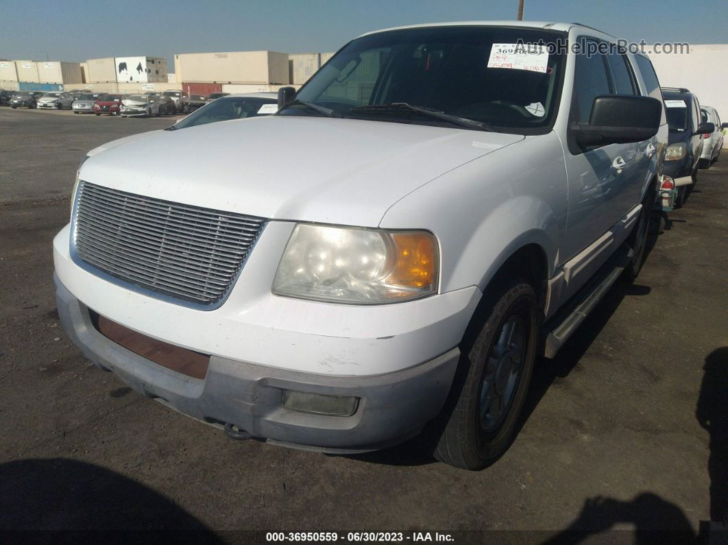 2003 Ford Expedition Special Service White vin: 1FMFU16L23LB85463