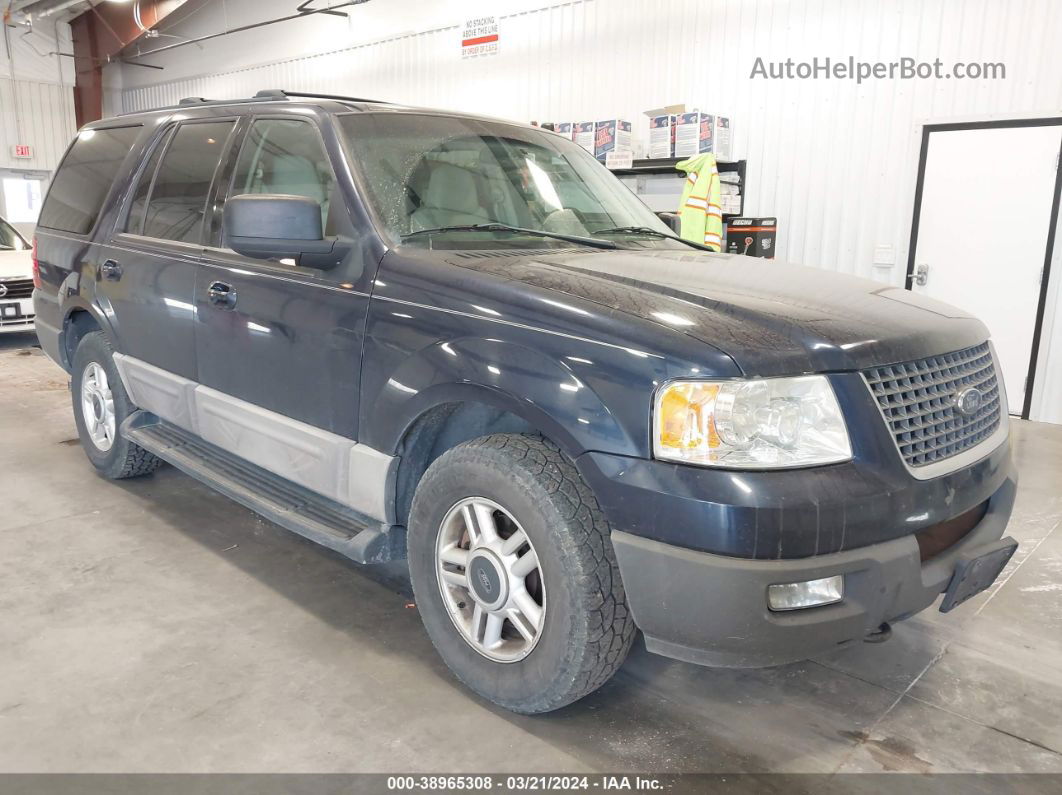 2003 Ford Expedition Xlt Blue vin: 1FMFU16L43LB17410